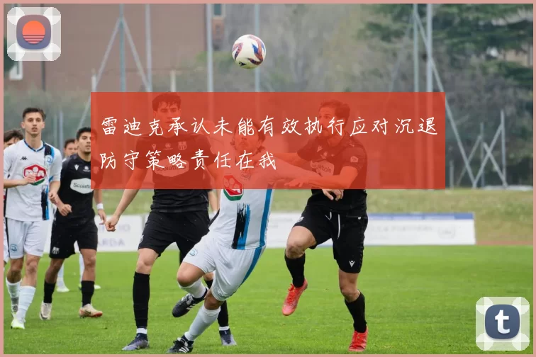 雷迪克承认未能有效执行应对沉退防守策略责任在我
